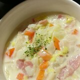 ストウブDE〜白菜のとろりんスープ